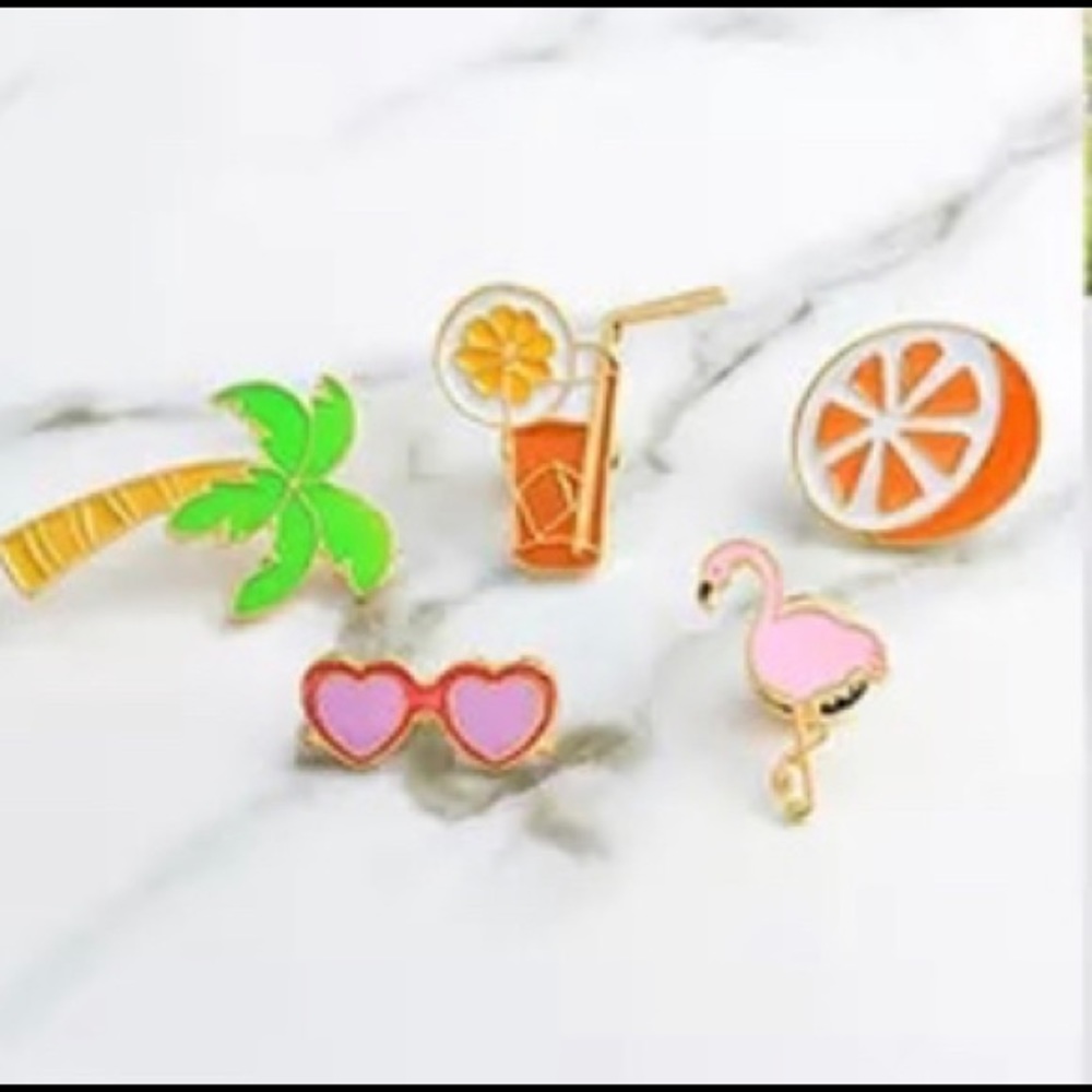 Tropical Pin Set - Picture 2 of 2